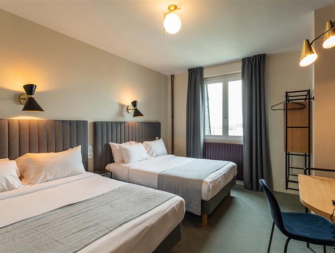 Hôtel familial à Angers - Le Grand Hôtel de la Gare 3 étoiles