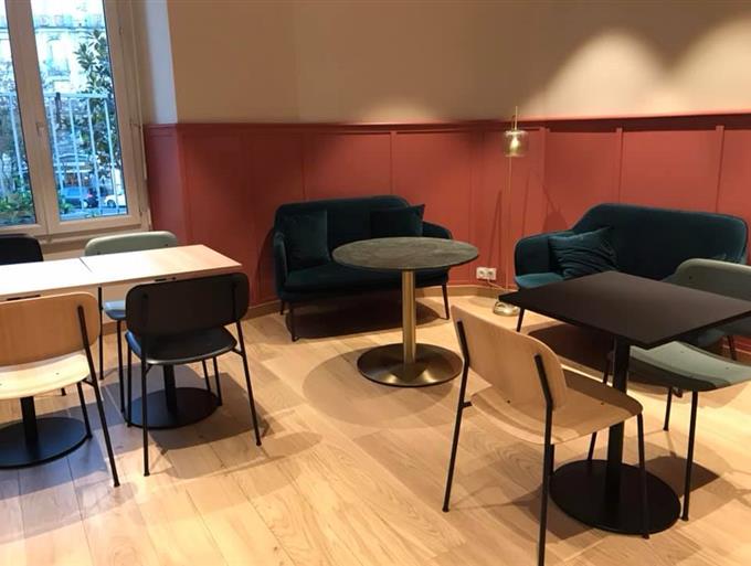 Hotel Angers - Salle du petit déjeuner - Le Grand Hôtel de la Gare 3 étoiles